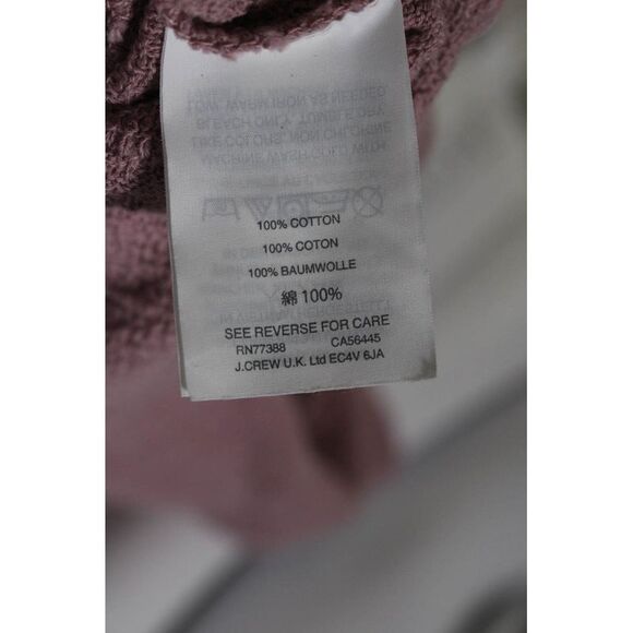 Madewell Women's V-Neck Short Sleeves Cotton Wrap Blouse Pink Size XXS - Picture 5 of 6